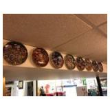 (8) Holiday Pepsi Plates
