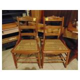 East Lake Style Cane Seat Chairs