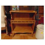 Maple type mini bookcase