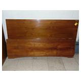 Mid-Century Modern Type Full Bed w. rails/slats