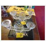 Set of American fostoria Candelabras