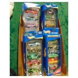 (4) Pkg. Hot Wheels Gift packs in flat
