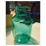 Large Glass counter Jar