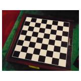 Wooden Chess/Checkers set