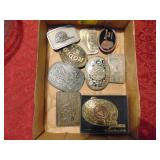 Flat of Belt Buckles