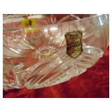 Handcut lead crystal & leaded glass bowls