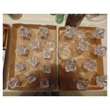 (2) flats Misc. size Water/cocktail gobletts