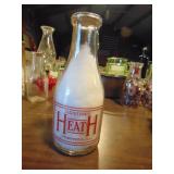 *RARE* WWII Issue Heath Bottle -- Robinson, IL