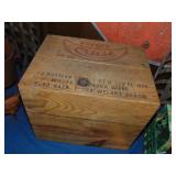 Wooden French Wine crate