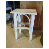 Folk art type plant stand / Side table