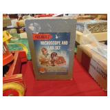 Vintage Gilbert Microscope and Lab set