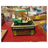 John Deere Die Cast Golf cart bank