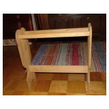 Wooden Quilt / Linen rack