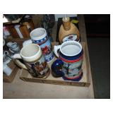 Flat of Breweriana Incl. Budweiser, Stroh