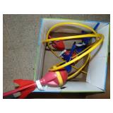 Lot of vintage tinker toys and more