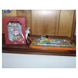 American Girl Kit collectible & Tin Toy Train