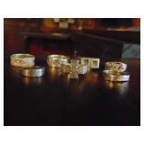 7 Sterling Silver Rings