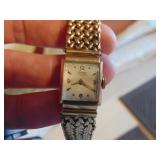 Lorenz ladies watch, 17 rubis, 20 microns of gold