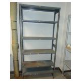 metal shelving unit