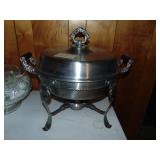 Round Chafer with Lid