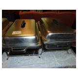 (2) Rectangular Chafers