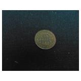 RARE 1863 Paris, ILL Trade Coin, Civil War Era