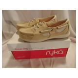 8w Ryka Boat Shoes, like new, in box