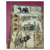 4 x6 Lodge Themed Area Rug