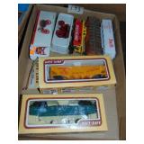 flat HO scale train cars