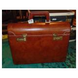 vintage Zamarian Italian Leather briefcase
