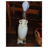 antique white jade lamp