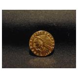 1908 Indian Head $2.5 Gold Coin
