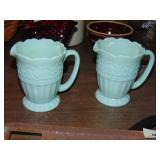 Pioneer Woman Jadeite cream & sugar set