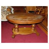 Oak type Side Table