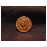 1913 Indian Head $2.5 Gold Coin