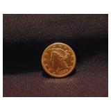 1886-S Liberty Head $5 Gold Coin
