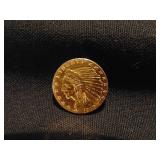 1912 Indian Head $2.5 Gold Coin