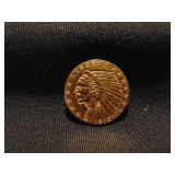 1910 Indian Head $2.5 Gold Coin