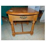 Oak Type Side Table