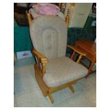Oak Glider Rocker