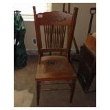 (2) Antique chairs