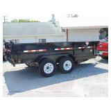 2018 Dump Bed Trailer W/Winch & Cover