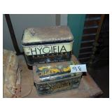 (3) Primitive tins