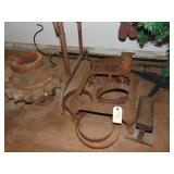 Large Lot of Wagon Wheel centers, plus