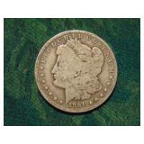 1891-O Morgan Silver Dollar