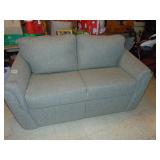 Tan Loveseat / Futon
