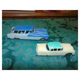 (2) Antique Metal Tootsie Toy Cars