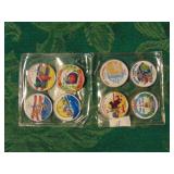 approx (9) colored state quarters