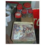 jars full of hardware plus
