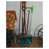 Lot of Long Handle Tools